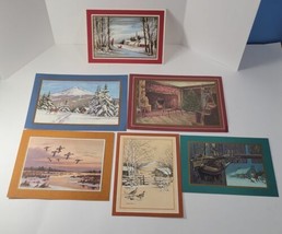1972 NRA Christmas Card Collection of 5 Sample Faces - £18.39 GBP