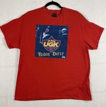 Ridin&#39; Dirty UGK Underground Kingz Promo Vintage T Shirt X-Large - $16.82