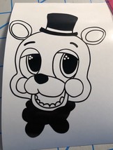 FREE SHIPPING!!!Five Nights At Freddy&#39;s Vinyl Decal Sticker Toy Freddy - $3.96