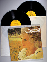 Tammy Wynette - The World of (1970) 2-LP Vinyl • Greatest Hits, Best of Rarities - £10.88 GBP
