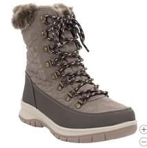 Chooka Womens Boots Tan Winter Water-Repellent Memory Foam Warm Plush Li... - $62.99