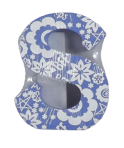 Wooden Block Letter Painted Floral My Peeps &amp; BFF  - New - S - £4.78 GBP