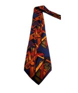 Jerry Garcia Capillaries Limited Collection 52 Tie Necktie Blue Abstract... - $180.11 MXN