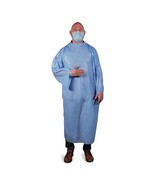 50 TGOWNLP T-Style Isolation Gown Large Light Blue - $35.00