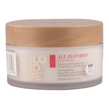 Schwarzkopf BlondMe All Blondes Rich Mask Intense Nourishing Regimen 6.7oz - £16.35 GBP