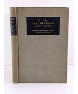 China: Land of Famine Walter Mallory American Geographical Society 1926 ... - £18.57 GBP