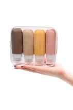 From Here to There Toiletry Travel Bottles in Neutral - $11.84