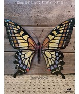 Large Butterfly, Metal Wall/Fence Decor, Garden Sculpture, CHOOSE Color - £11.94 GBP