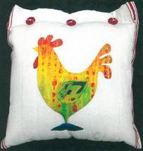 Pillow Kit Birdy Cushion Kit Birds Roosters Cushions Pillows Kit Sold by the Kit - $25.97