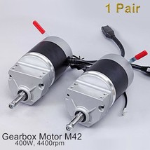 New M42 Gearbox DC 24V Motor 6.5A electric brake 400W 4400rpm power c