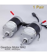 New M42 Gearbox DC 24V Motor 6.5A electric brake 400W 4400rpm power c - $1,004.49 CAD