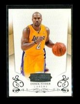 2009-10 Panini Timeless Treasures Basketball Card #3 Derek Fisher Lakers /399 - £7.77 GBP