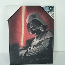 Star Wars Darth Vader Artissimo Canvas Art Print 6.5&quot; x 8.5&quot; Lucas Films - £15.77 GBP