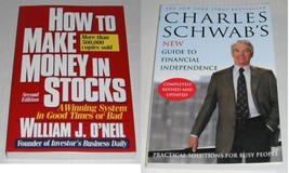 Investment Related--2 books...1995--2004...Wm O&#39;Neil and Chs Schwab..printed USA - £7.77 GBP
