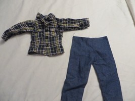 18” Doll Flannel &amp; Jeans  Outfit  American Girl Our Generation NWOT! - £12.43 GBP