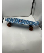 Blue Penny Board Authentic Skateboard Original Australia 22&quot; Tennessee Flag - $29.69