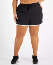 ID Ideology Women&#39;s Plus Size Running Shorts 2X 3X Black - £13.46 GBP