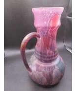 HEBRON GLASS RACHE ARONOVA SEPHIR PITCHER 9 1/4&quot; - $115.63 CAD