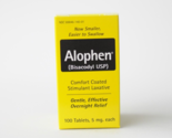 1 ALOPHEN Comfort Coated Stimulant Laxative 100 Tablets EXP 06/24 - $22.99