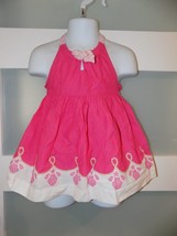Janie and Jack Pink Sundress W/ Seashells Size 6/12 Months Girl&#39;s EUC - $19.71