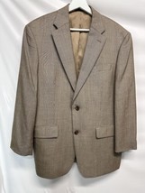 Ralph Lauren Tan Jewel Tone Tweed Wool Sport Coat Jacket Made in India 42R - £51.77 GBP