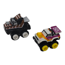 Lot of 2 Vintage Micro Machines Stunt Maniacs Baja Bronco &amp; Kenworth Semi - $273.47 MXN