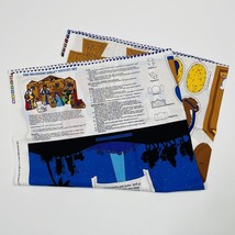 Vtg Beginners Bible Nativity Set Cut, Sew &amp; Stuff Uncut Fabric Panel JRL for VIP - £15.63 GBP