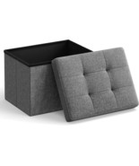 Songmics Mazie Collection - Small Folding Storage Ottoman, Foot Rest Sto... - €30,61 EUR