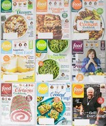 FOOD NETWORK MAGAZINE LOT 9 2022 2023 CHRISTMAS THANKSGIVING RECIPES 4 S... - $21.50 CAD