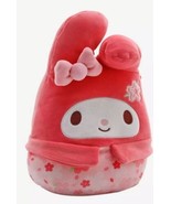 NWT Cherry Blossom Hello Kitty And Friends My Melody Squishmallows 8 Inc... - £40.06 GBP