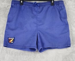 Chaps Ralph Lauren Shorts Mens Medium Blue Distressed Patchwork Preppy V... - £20.72 GBP