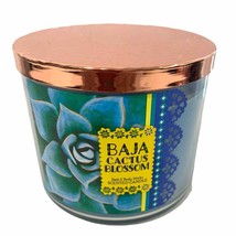 Bath & Body Works Baja Cactus Blossom 3 Wick Candle 14.5 Oz - $44.10