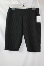 NWT NIP Black Polyhymnia Rear Enforced Biker Shorts 1X  - £11.31 GBP