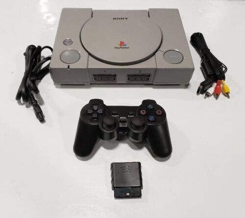 Primary image for Sony PlayStation 1 SCPH-7001 Console Game System PS1 Wireless Controller Bundle