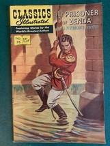 Classics Illustrated #76   The Prisoner Of Zenda 1966 - $5.10