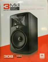 JBL - 308P MkII - 8-Inch 2-Way Powered Monitor Speaker - Matte Black - SINGLE - £284.14 GBP