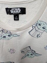 Toddler Girls' Baby Yoda Grogu Skater Dress-Cream 4T Ivory Warm Winter Star Wars image 3