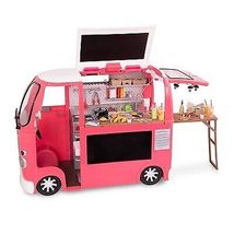 Our Generation Grill to Go Food Truck Playset with Electronics for 18&quot; Dolls - £133.54 GBP
