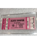 ALICE COOPER 1988 VINTAGE UNUSED CONCERT TICKET KIEL AUDITORIUM ST LOUIS... - $14.98