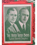 1925 Vintage Sheet Music Everything is Hotsy Totsy Now Bennet twins Cove... - $25.99