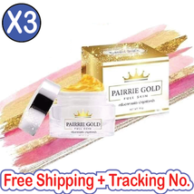 3X PAIRRIE GOLD Full Skin Care Whtiening Skin Reduce Acne Dark Spots Melasma - £27.44 GBP