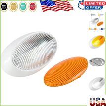 Durable 12V Oval LED Porch Light with Snap-In Lenses for Trailers &amp; Moto... - $455.80 MXN