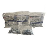 5 Rubbermaid Fasttrack Closet Hardware Pack Satin Nickel New in Damaged ... - $24.74