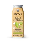 Maty&#39;s Organic Children&#39;s Mucus Cough Syrup, Made with Organic Honey, Th... - $19.79