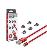 Armor3 M07476-RD Universal Magnetic Charging Cable Set for Type C/Micro ... - $13.38 CAD