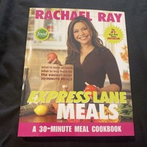 Rachel Ray Signed Express Lane Meals Cookbook - £5.87 GBP
