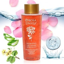 Arsy &quot;Rosa Uniqa&quot; 375ml Hydrating, Cl EAN Sing, Refresh Gel Tonic With Rose Petals - £9.88 GBP