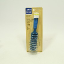 Vtg Goody Vented Blow Styling Brush 8&quot; # 7157 Ball Tip Bristle Blue 1982 - $48.45