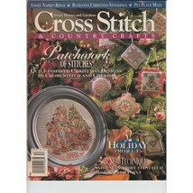 Cross Stitch &amp; Country Crafts Magazine December 1993 Snowman Christmas H... - £6.84 GBP