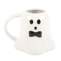 Mr Boo Ghost Shaped Mug with Bow Tie - £13.06 GBP